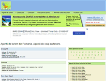 Tablet Screenshot of agentii.allturism.ro